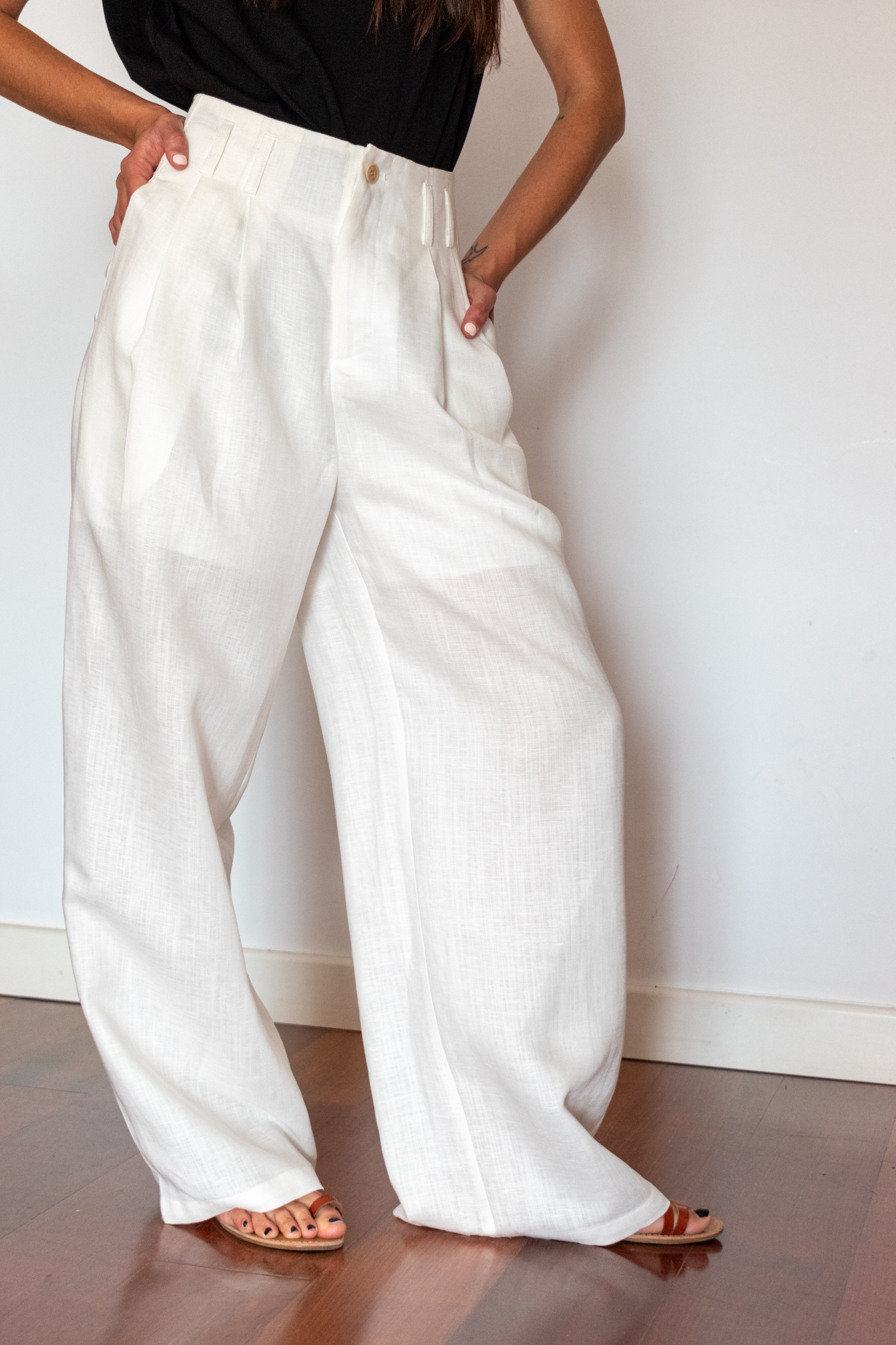 PANTALON LINO SASTRE