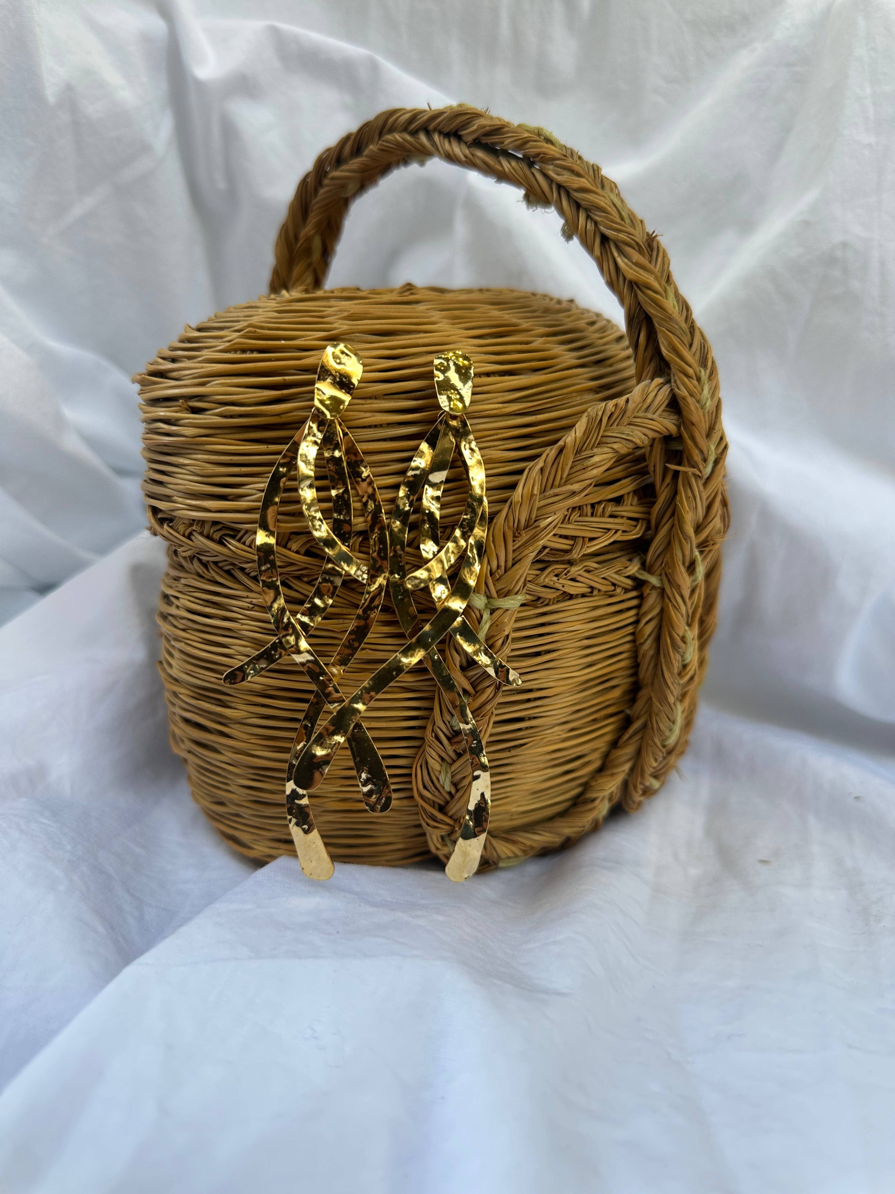 PENDIENTES ALGA MARINA
