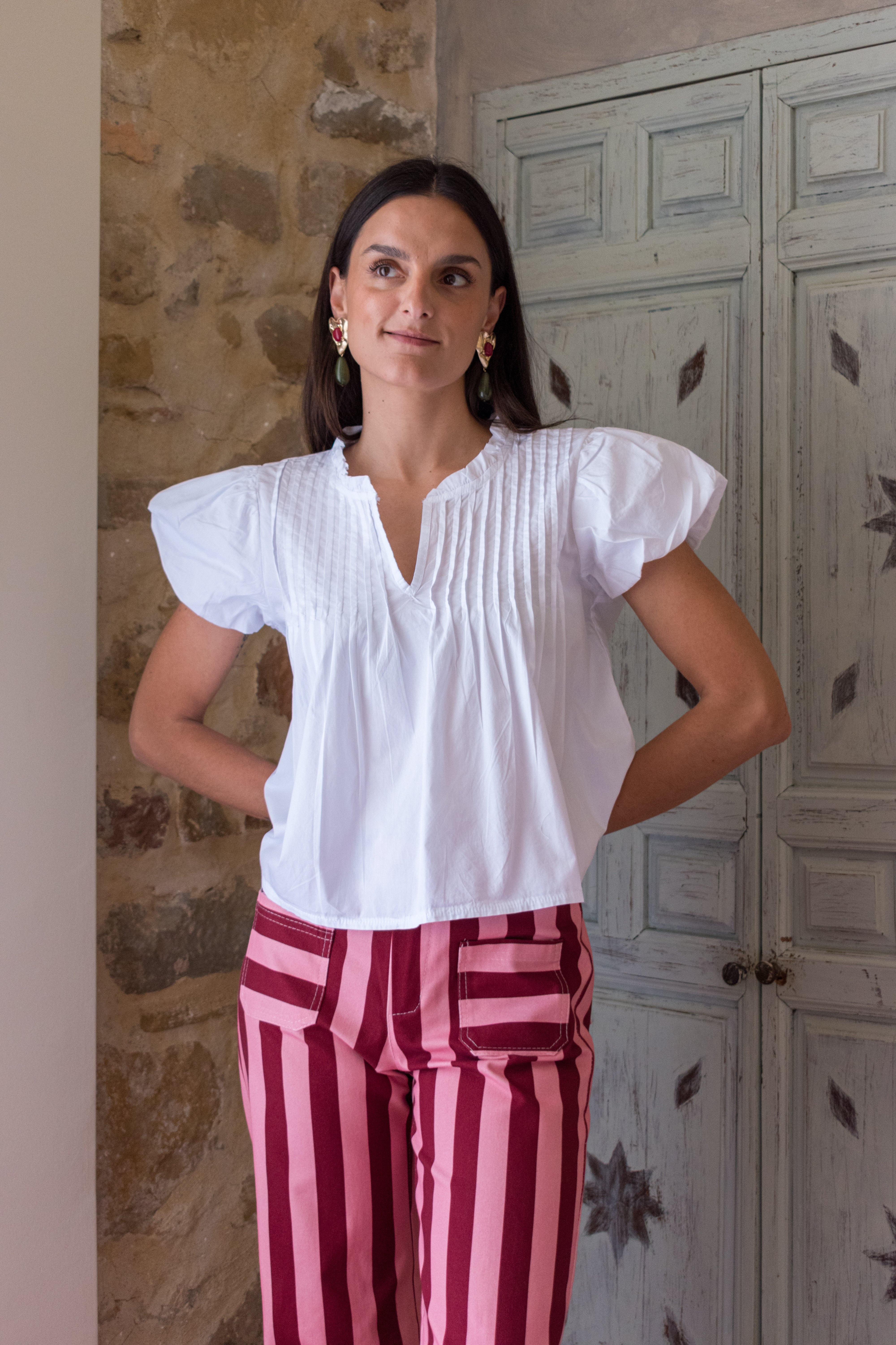 BLUSA ALFORZAS