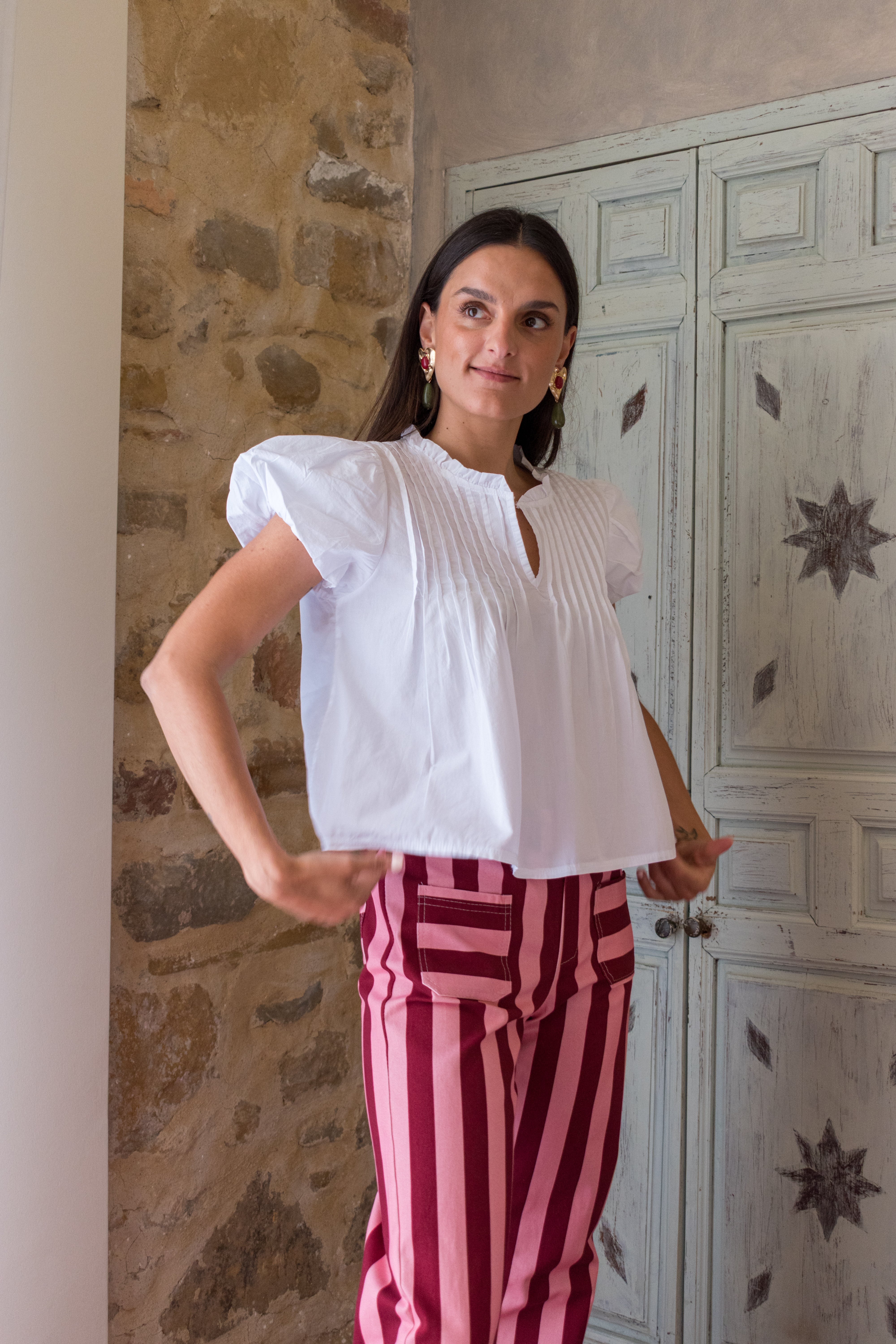 BLUSA ALFORZAS