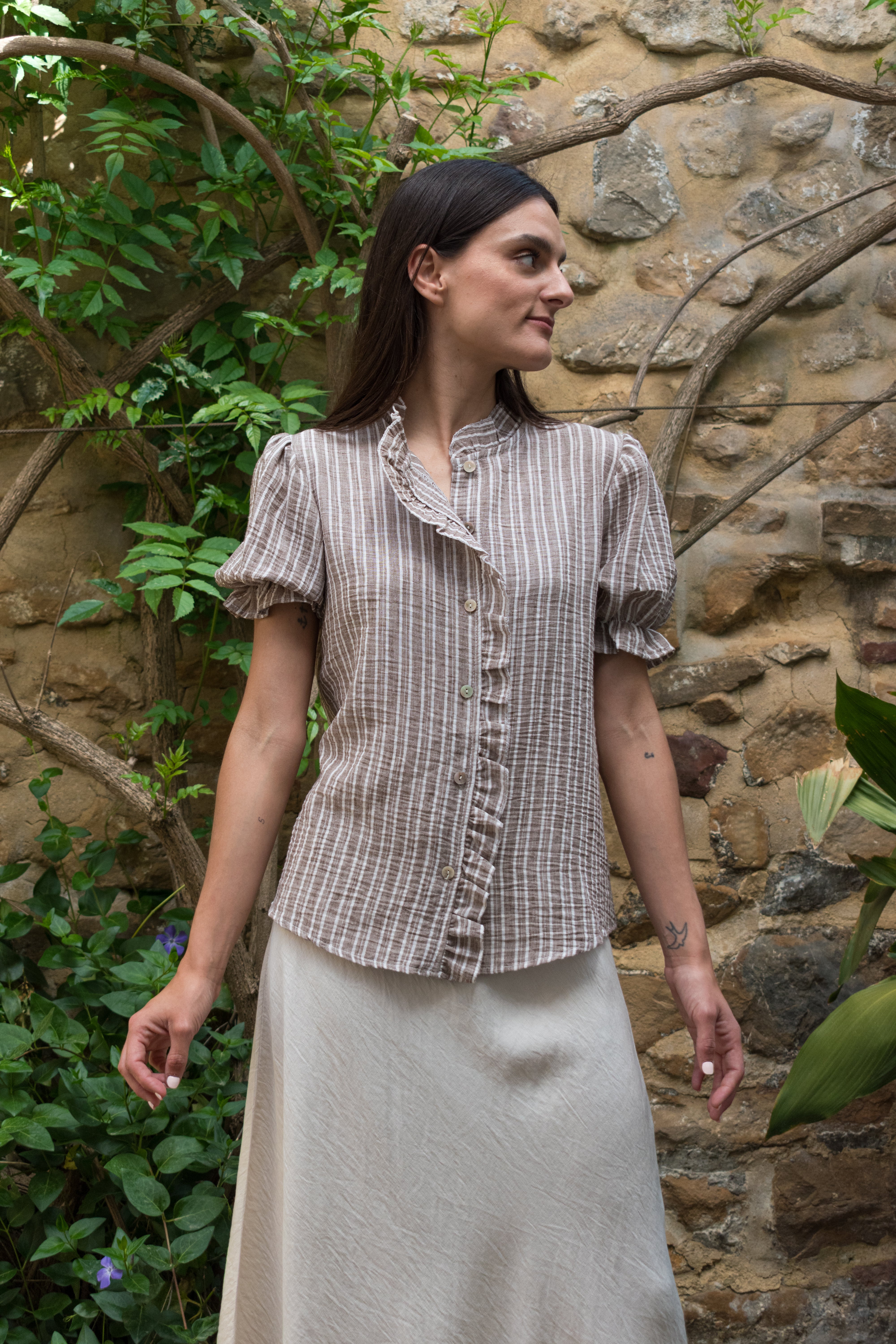 BLUSA VOLANTE