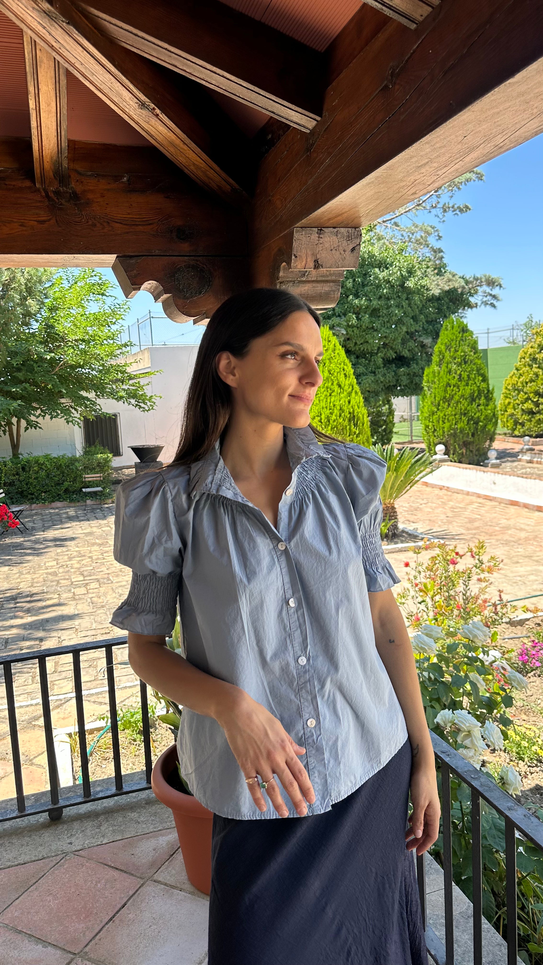 BLUSA FRUNCE BASIC