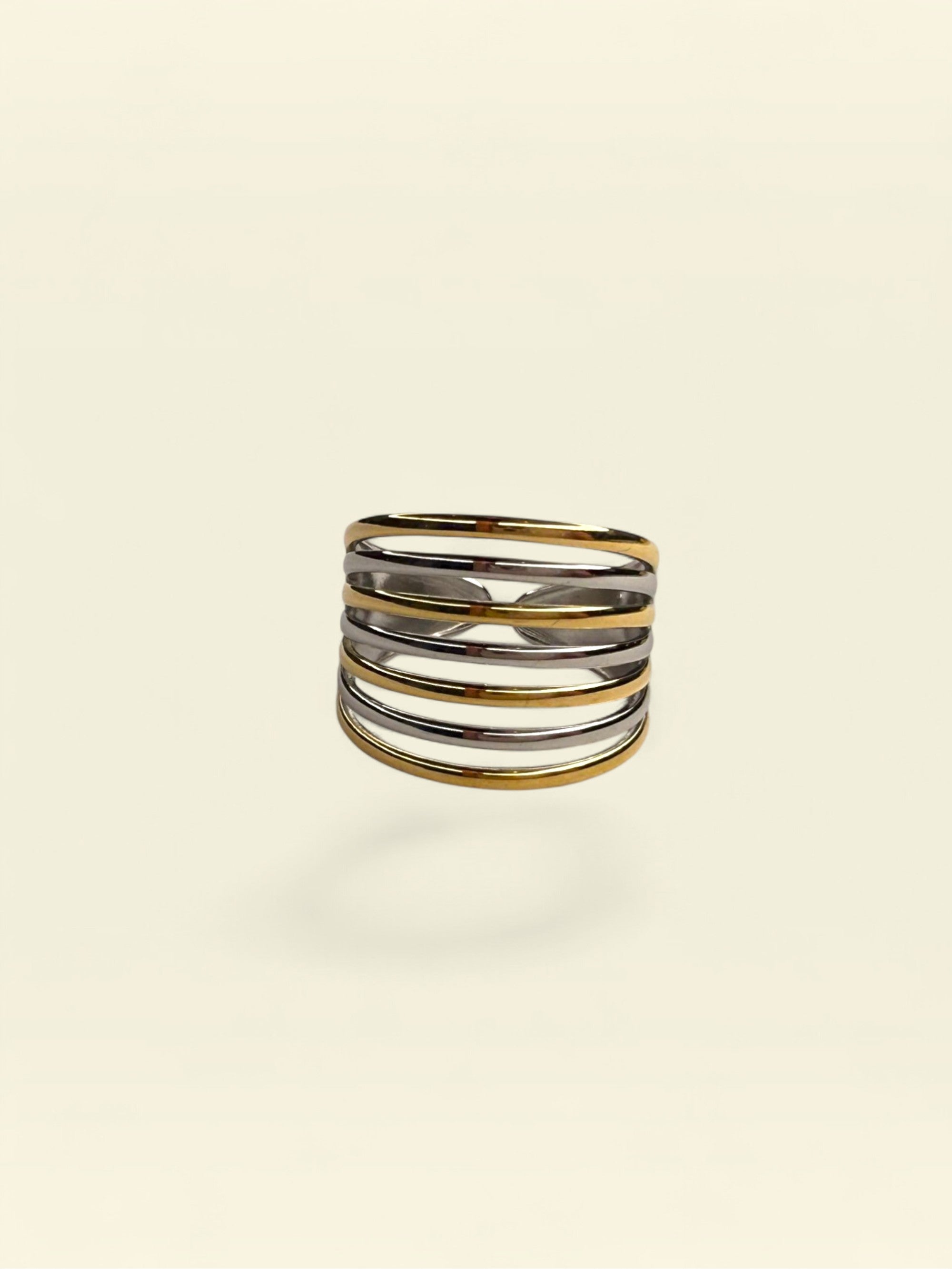ANILLO MULTI-BICOLOR